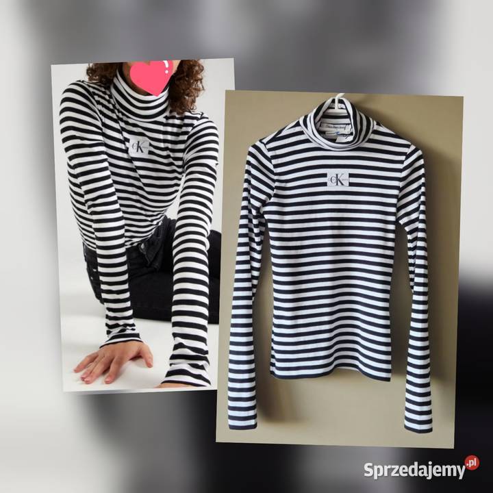 Nowy półgolf Calvin Klein rozmiar S biały lubelskie Lublin