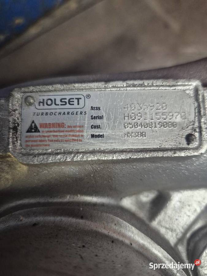 Turbina IVECO CNG Katowice sprzedam