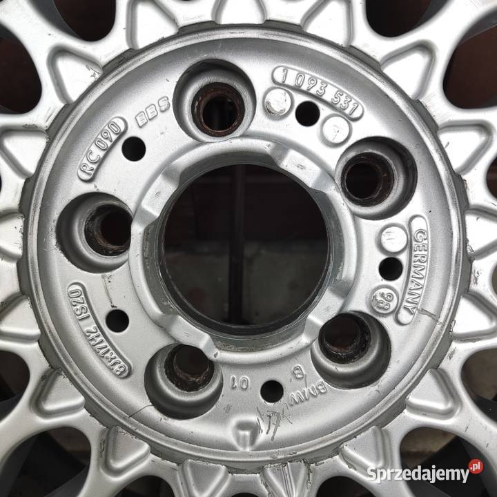 ORYGINALNE Felgi BMW BBS RC090 RC 090 8Jx17H2 aluminiowe śląskie Żywiec
