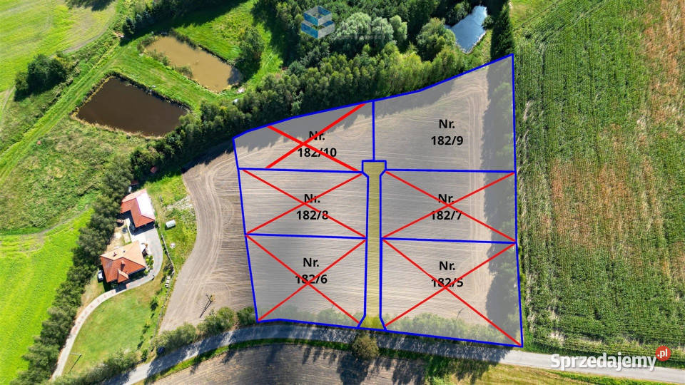 Działka 1337m2 Franciszkowo