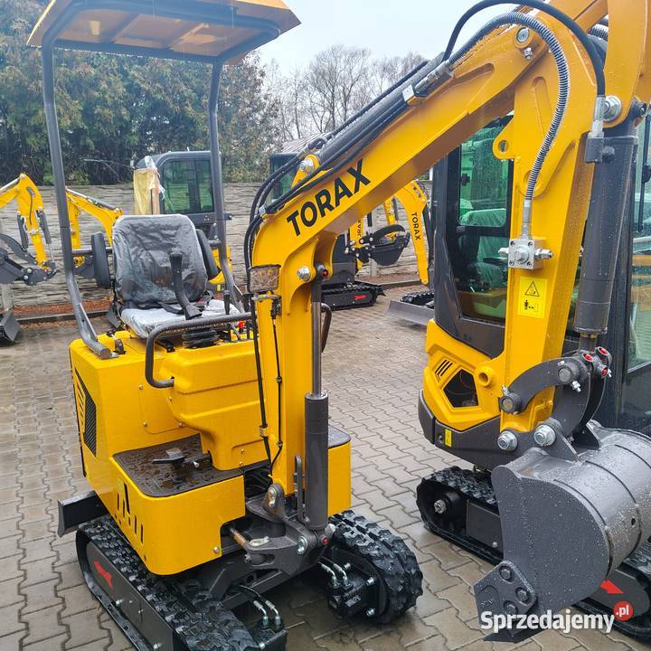 Koparka minikoparka TORAX 10 T Koparki śląskie Zawiercie