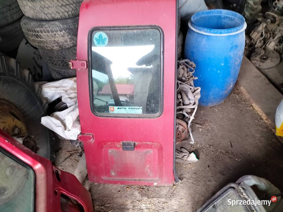 CITROEN C15 DRZWI TYŁ PRAWE LEWE SZYBA TYŁ TYLNA lubelskie