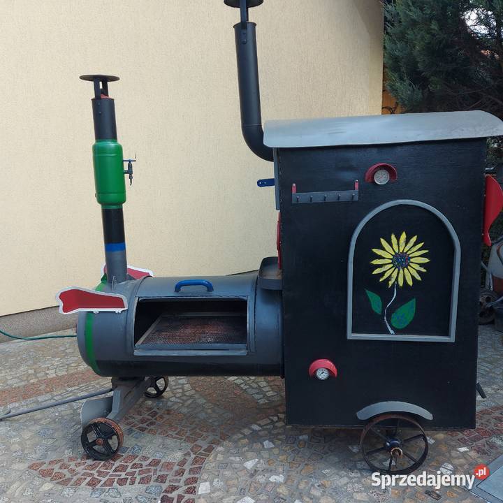 Grill Wędzarnik wzór lokomotywy Tarnów Opolski
