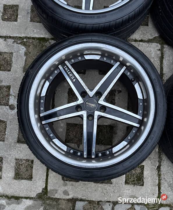 Felgi z rantem 5x112 opony 2453519 24r Audi VW Krępiec