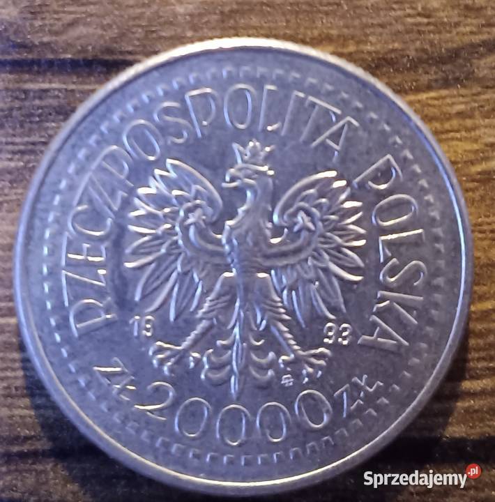 Moneta 20000 Kazimierz IV Jagiellończyk 1993 Zbylitowska Góra