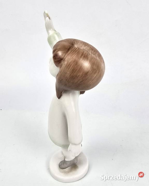 Dziewczynka art deco Aurl Kldor Hollohaza Węgry Warszawa