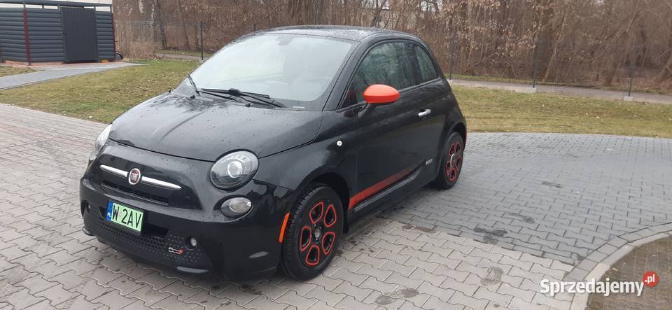 fiat 500 electric bazwypadkowy Warszawa