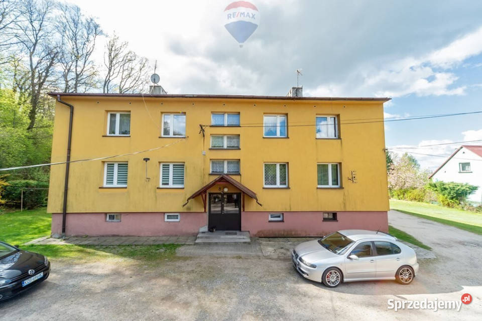 Kęty mieszkanie do remontu z działką 500 m2