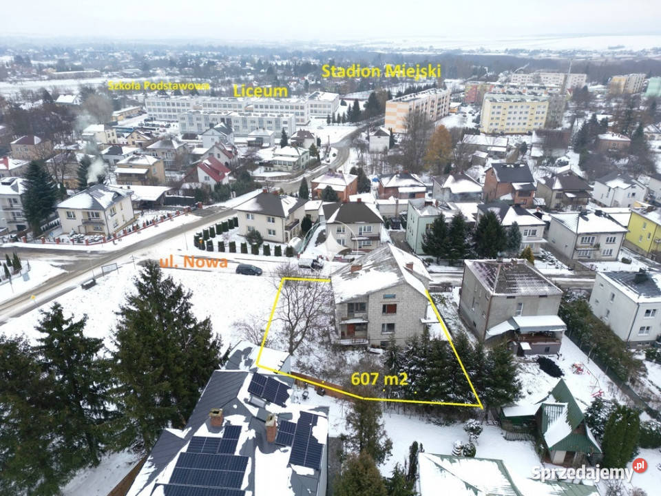 Duży dom do adaptacji w centrum Szczebrzeszyna wolnostojący Szczebrzeszyn