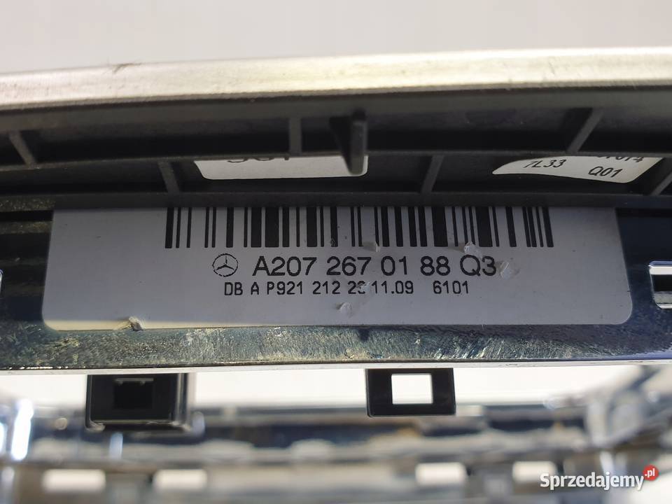 Mercedes C207 W207 RAMKA LEWARKA ZMIANY BIEGÓW Rudka