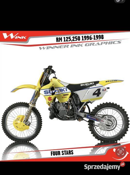 Suzuki rm 125 200096 na części Kołobrzeg sprzedam