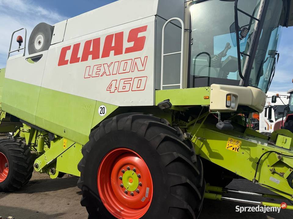 Kombajn zbożowy Claas Lexion 460 heder V660 75m nieuszkodzony sprzedam