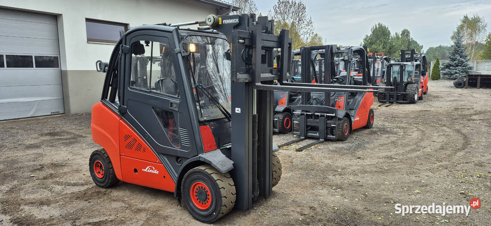 Wózek Widłowy Linde H35D Diesel 2012 Triplex