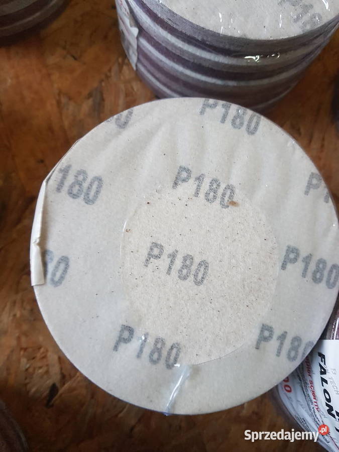 Papier ścierny na rzep krążek na dysk 125mm 100 Narzędzia Głogowa