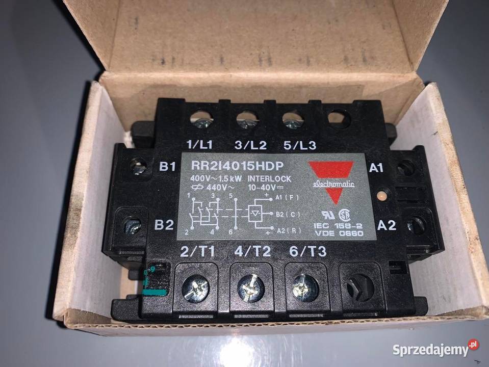 Carlo Gavazzi Solid State Relay RR2I4015HDP Pozostałe