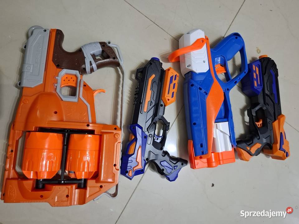Nerf pistolety zabawkowe wyrzutnia karabin Kraków