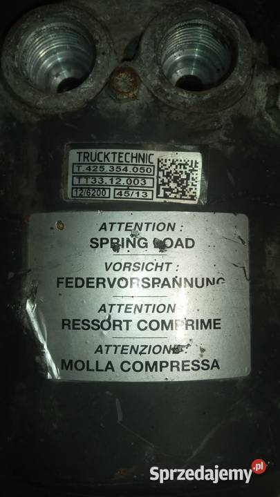 Siłownik hamulcowy Tył MAN 8163 Rzędowice