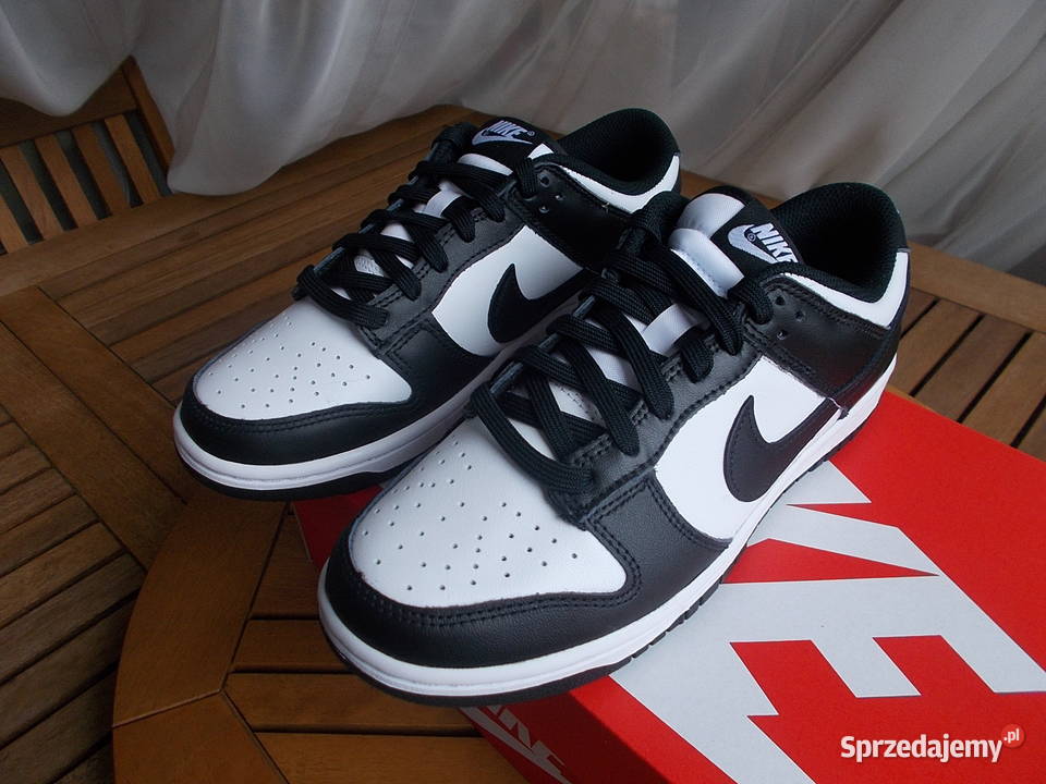 r 385 245 Nike Dunk Low Black White 2021 Poznań