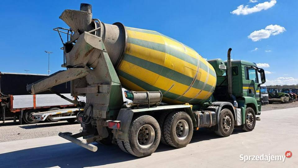 MAN TGS 32360 TGS BB 8x44 E5 350t Betoniarka tachograf Grójec sprzedam