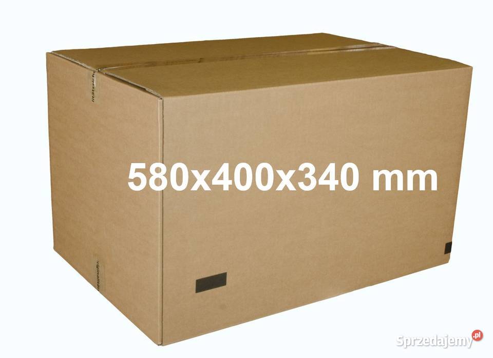 KARTONY DO WYSYŁKI PRZEPROWADZKI 580x385x350 mm Wrocław