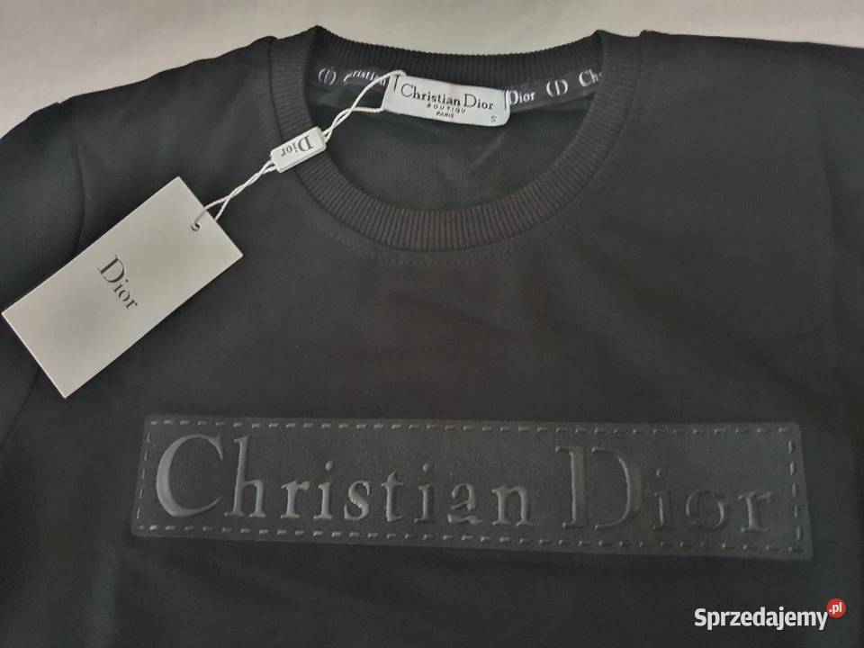 NOWA bluza Christisn Dior bluzka CD klasyk S Gdynia
