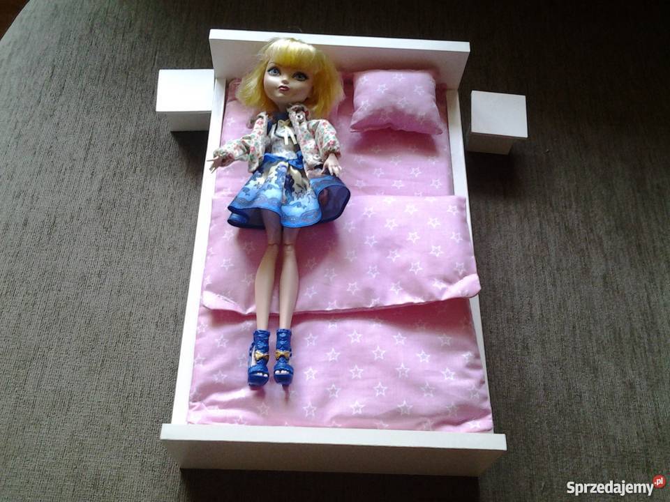 Łóżko łóżeczko podwójne lalki barbie