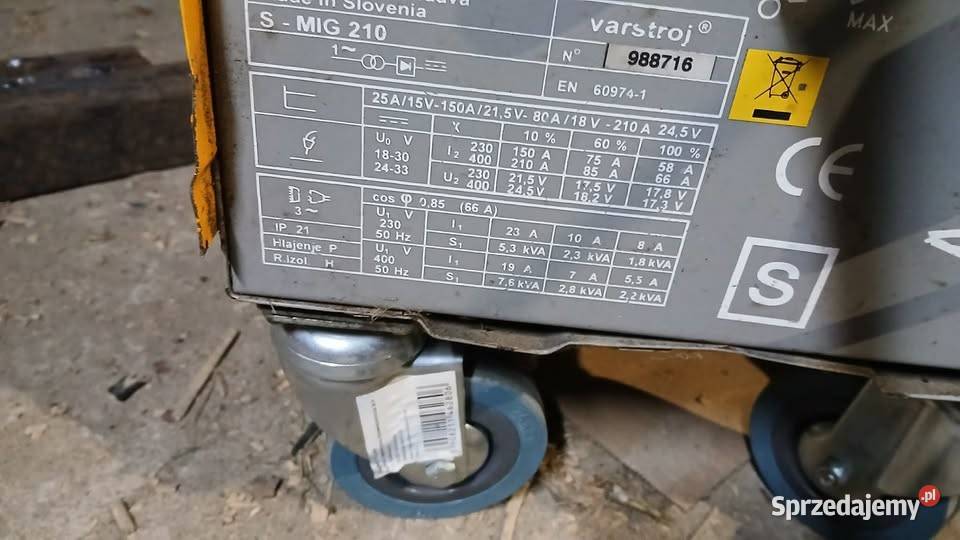 Migomat półautomat spawalniczy spawarka 230400V mazowieckie Zwoleń