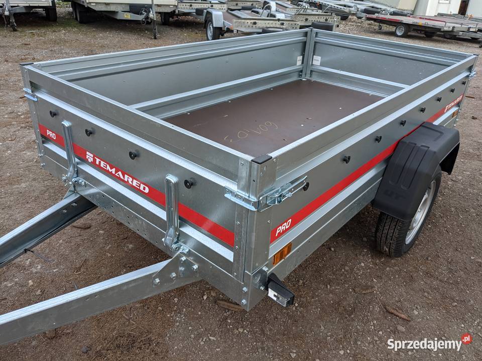 Przyczepa TEMARED PRO 2312 wzmocniona 236x125 Lublin