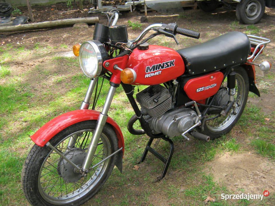 Motocykl Mińsk 400 125 Jasienica