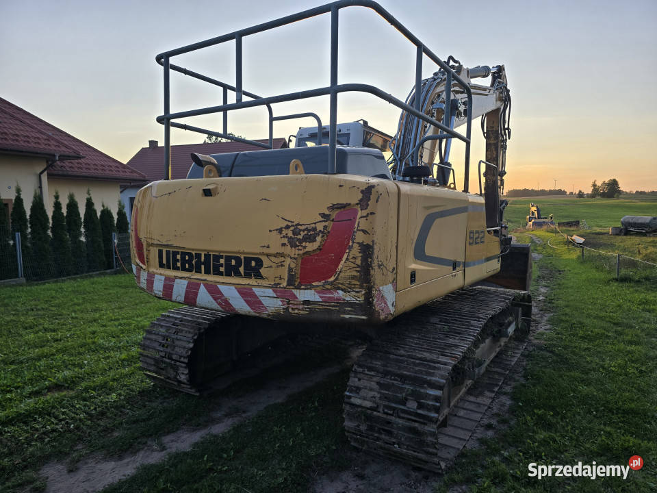Koparka gąsienicowa LIEBHERR R922 LC 2016 r 22 t Gąsiennice Płociczno-Tartak