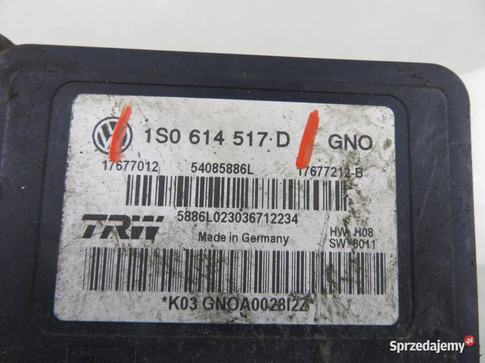 POMPA ABS VW UP 121 122 BL1 BL2 1S0614517D