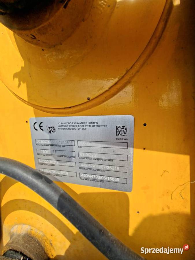 Koparko ładowarka JCB 3CX Tczew