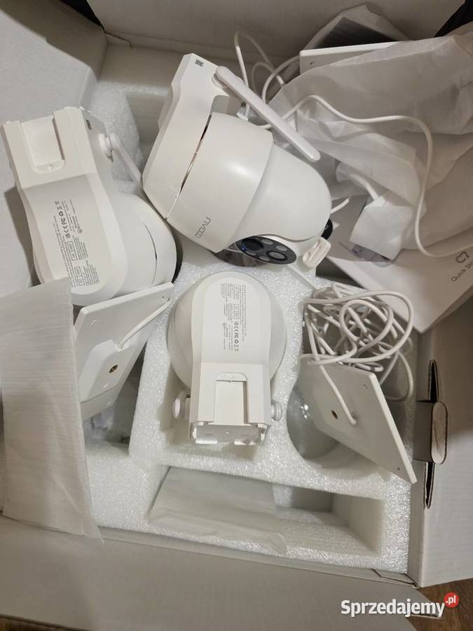 COOAU C7 4x Kamera zewnętrzna z panelem solarnym warmińsko-mazurskie Bisztynek