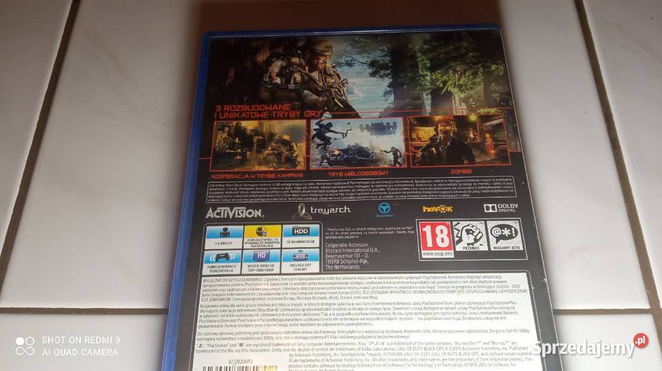 Sprzedam zamienię Black ops 3 4