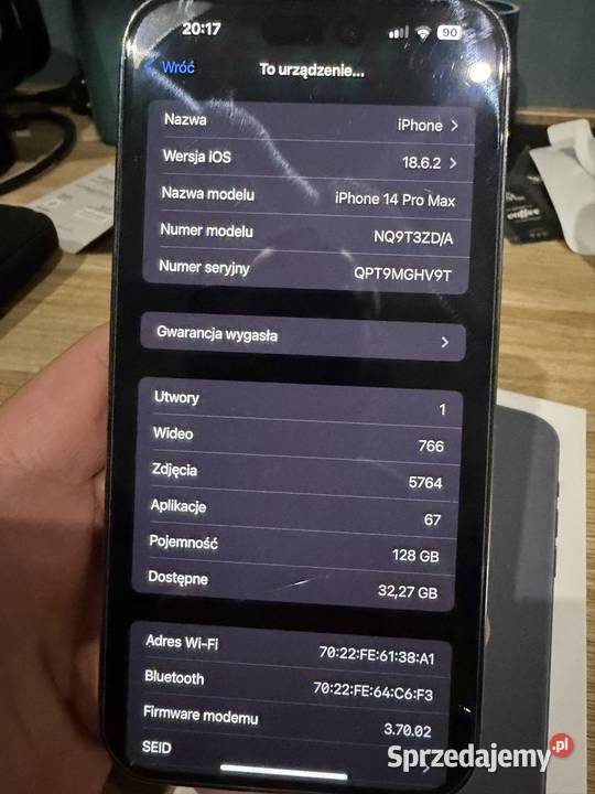 iPhone 14 ProMax Idream Kielce sprzedam