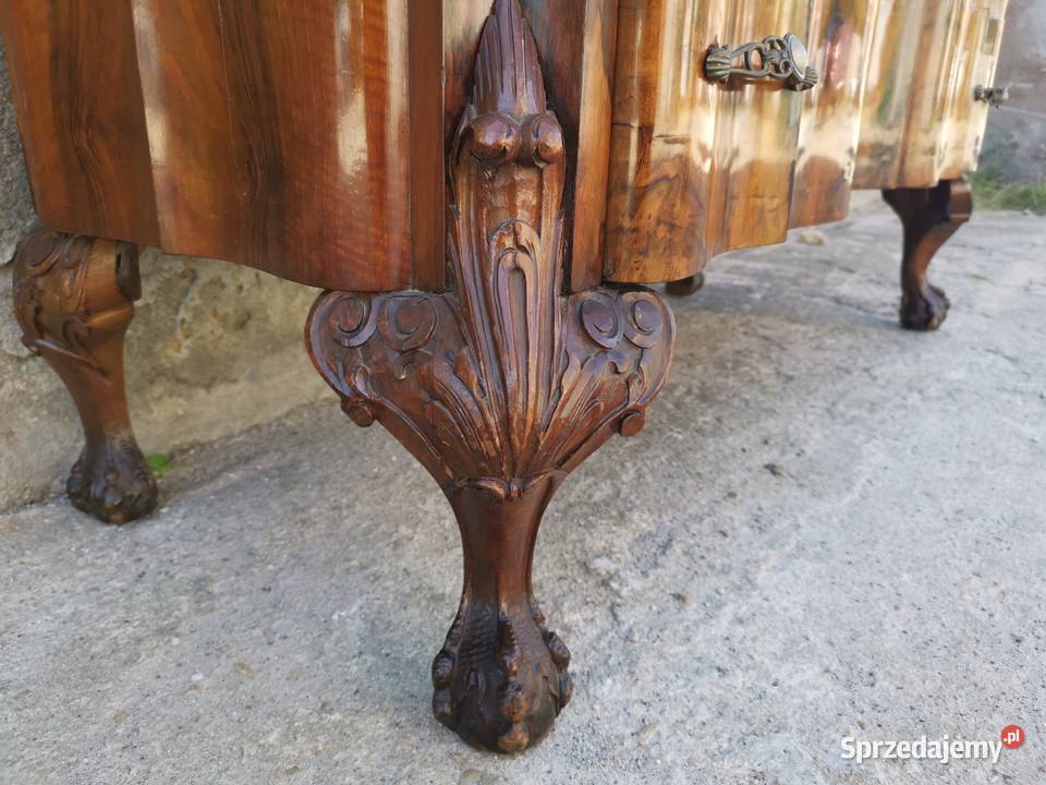 Piękna komoda włoska ok1920r antyk transport Meble Wałbrzych