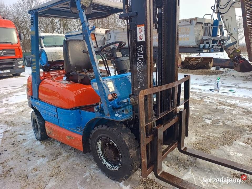 Sprawny wózek Toyota LPG Wózki widłowe świętokrzyskie