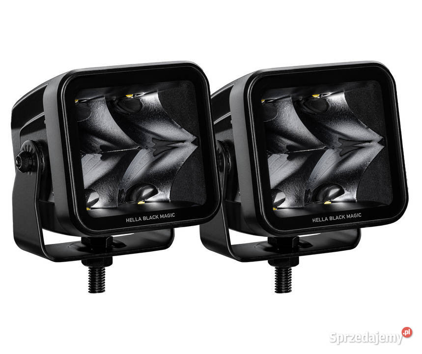 Zestaw Reflektorów LED HELLA BLACK MAGIC CUBE 32 Akcesoria samochodowe sprzedam