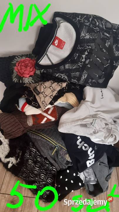 MIX PAKA Bluzy Swetry damskie 50 299zl Końskie