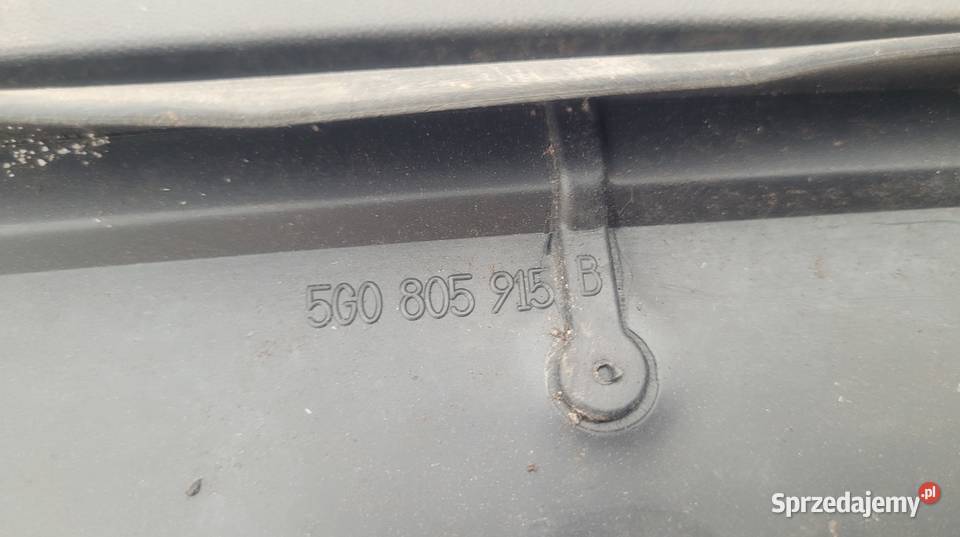 VW GOLF VII GTI DOKŁADKA ZDERZAKA PRZÓD PLYTA Ruda Śląska