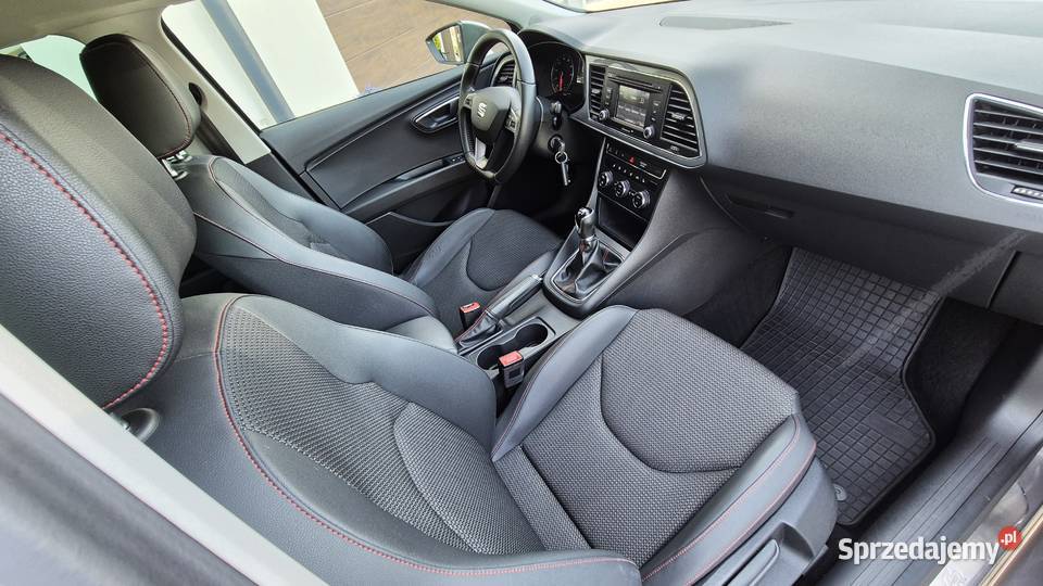 SEAT LEON FR Piękny 14 Turbo 140 full led SALON VAT marża Leon Niepołomice