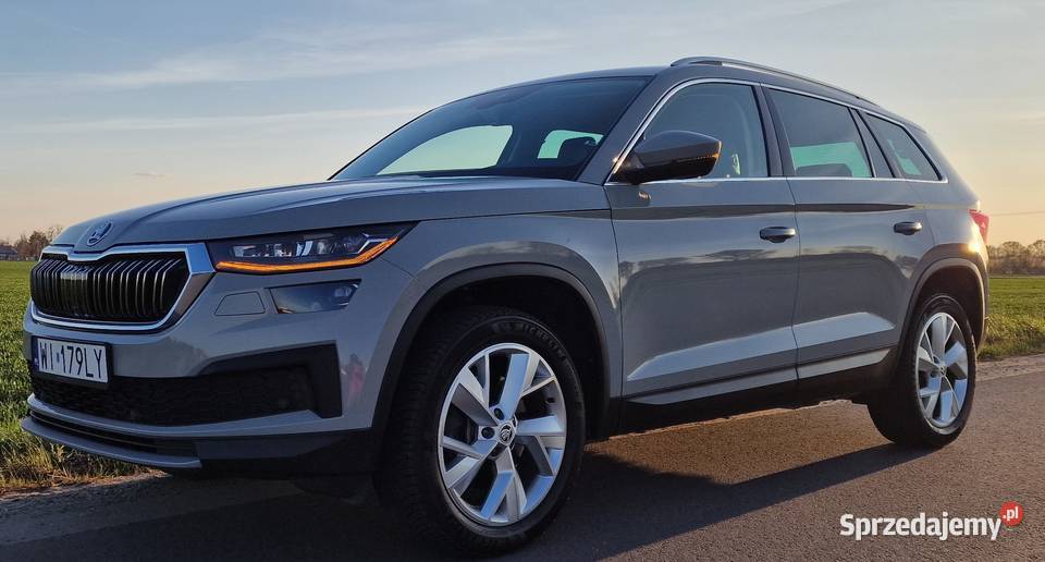 Skoda Kodiaq 20TSI 190 4x4 DSG SPORTLINE Salon światła przeciwmgielne Dobrzykowice sprzedam