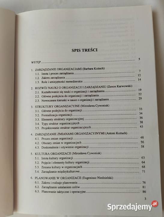 ORGANIZACJA I ZARZĄDZANIE Barbara Kożuch podlaskie Hajnówka