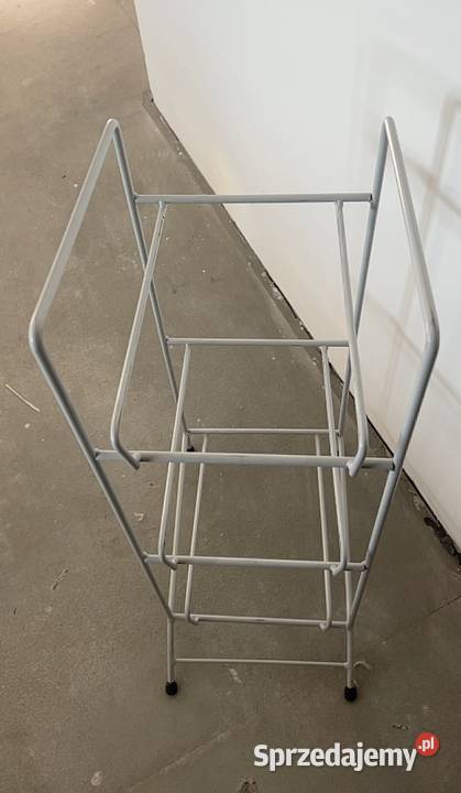 Metalowy stojak na butle z wodą 5 galonów 3 biały Warszawa