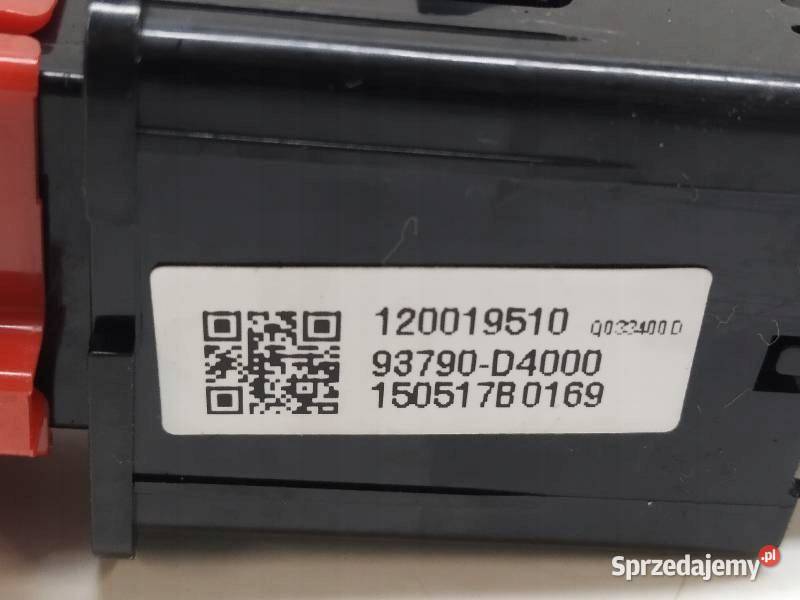 PRZEŁĄCZNIK AWARYJNYCH 93790D4000 Kia Optima IV Panele sterowania, przełączniki