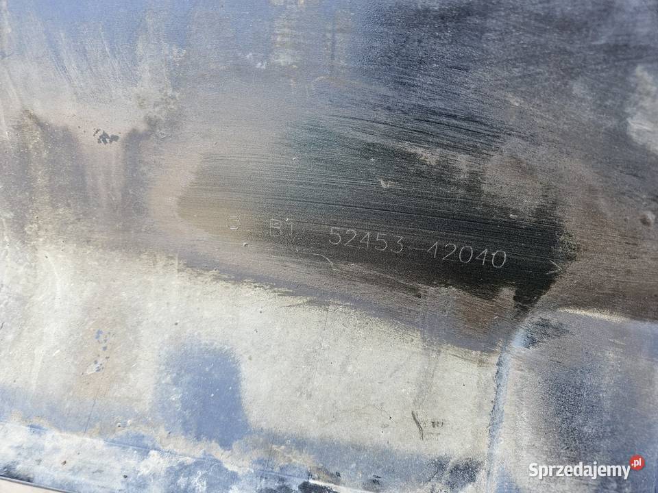 TOYOTA RAV4 V DYFUZOR SPOILER ZDERZAKA TYŁ wielkopolskie