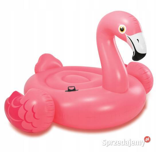 DUŻY DMUCHANY FLAMING do PŁYWANIA MATERAC mazowieckie Warszawa sprzedam