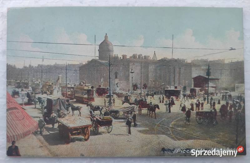 Stara pocztówka przedwojenna Piccadilly Kraków