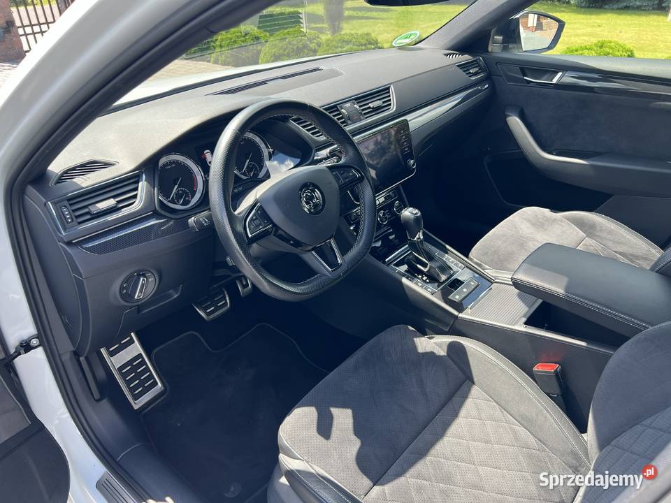 Skoda Superb IV 20 koda Sport Line 20TDI 190 4x4 Samochody osobowe