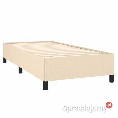 Rama łóżka bez materaca Kremowa 90x190 Warszawa sprzedam